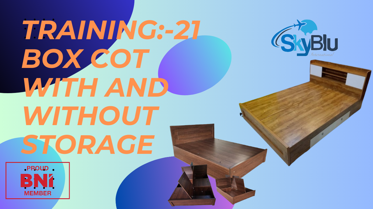Training: 21 Box cot with and without storage