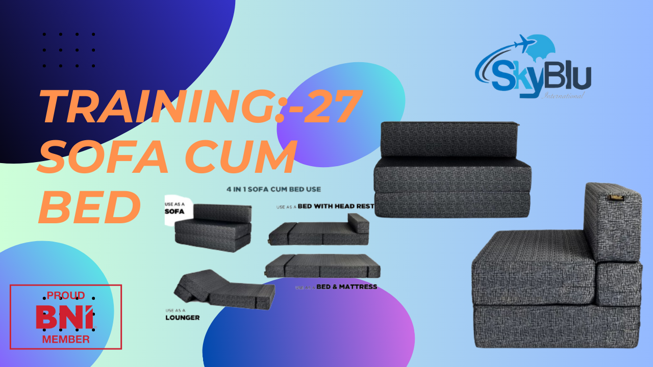 Training: 27 Sofa Cum Bed
