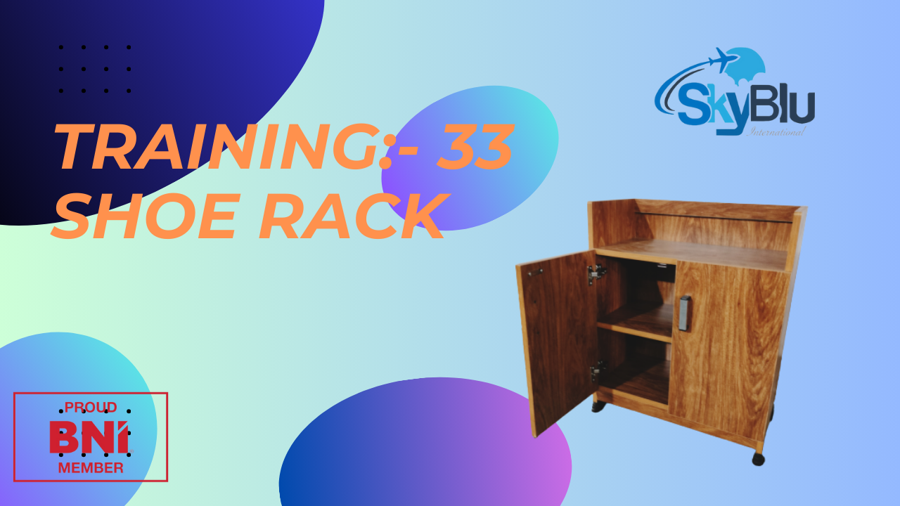 Training: 33 Shoe Rack