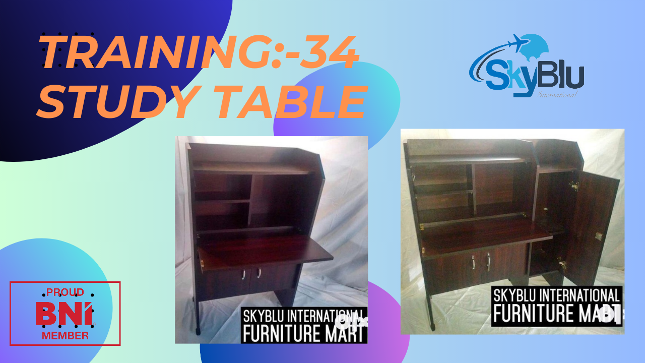 Training: 34 Study table
